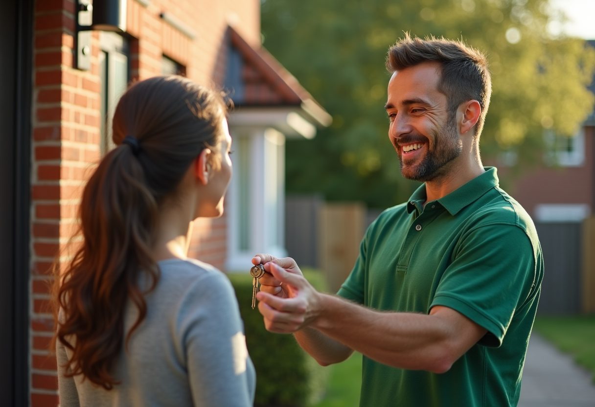 Engineer at the door — Crest Locksmith
